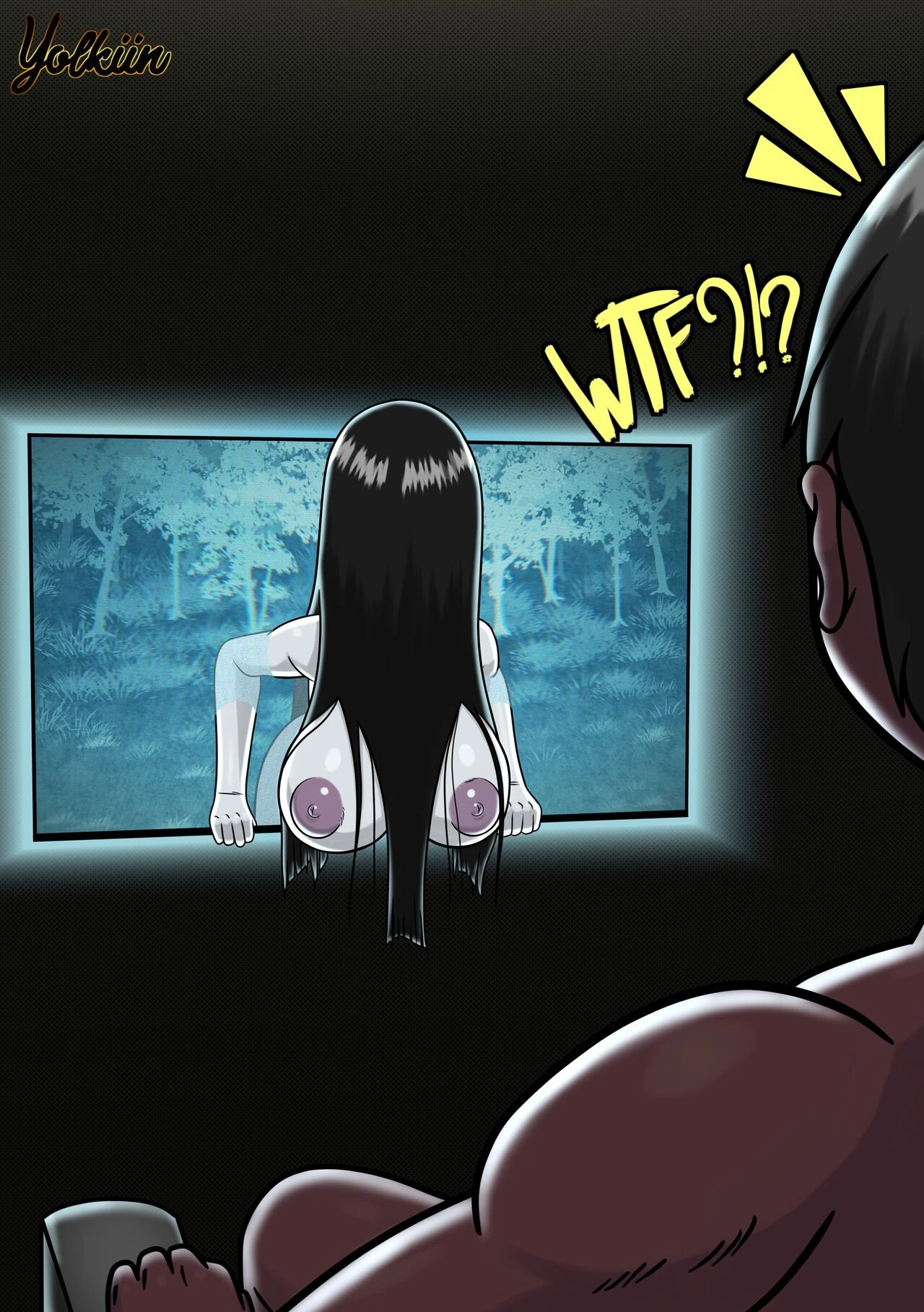 Sadako, Horny Ghost porn comic picture 2