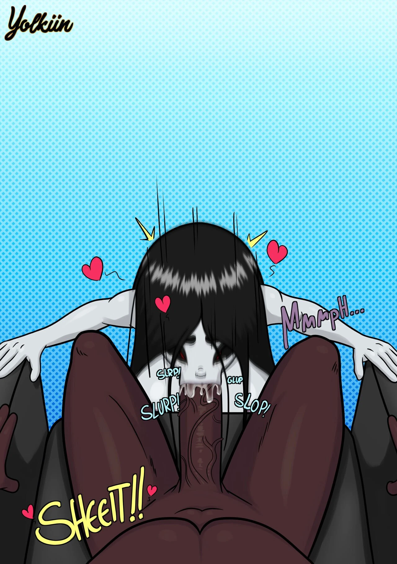 Sadako, Horny Ghost porn comic picture 7