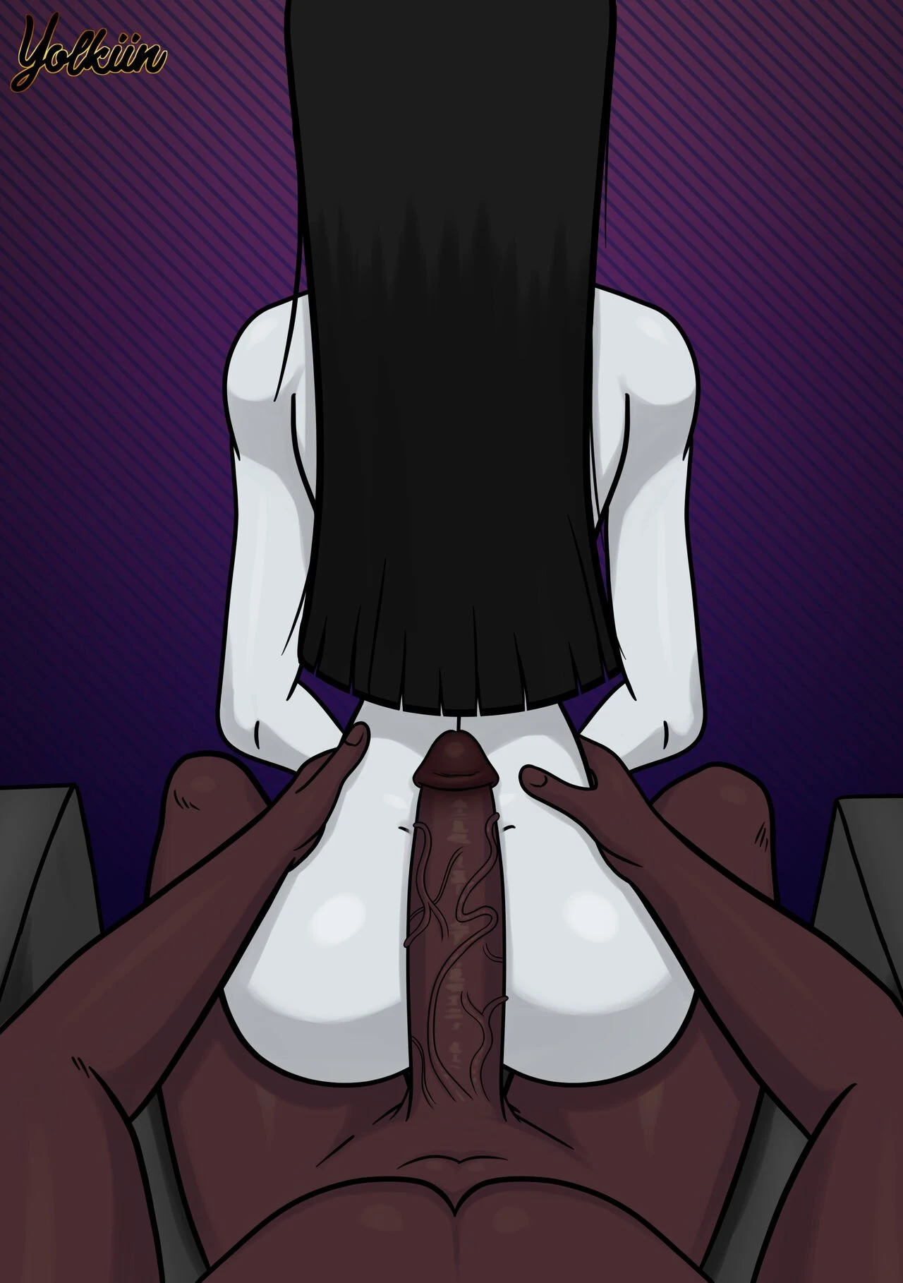 Sadako, Horny Ghost porn comic picture 8