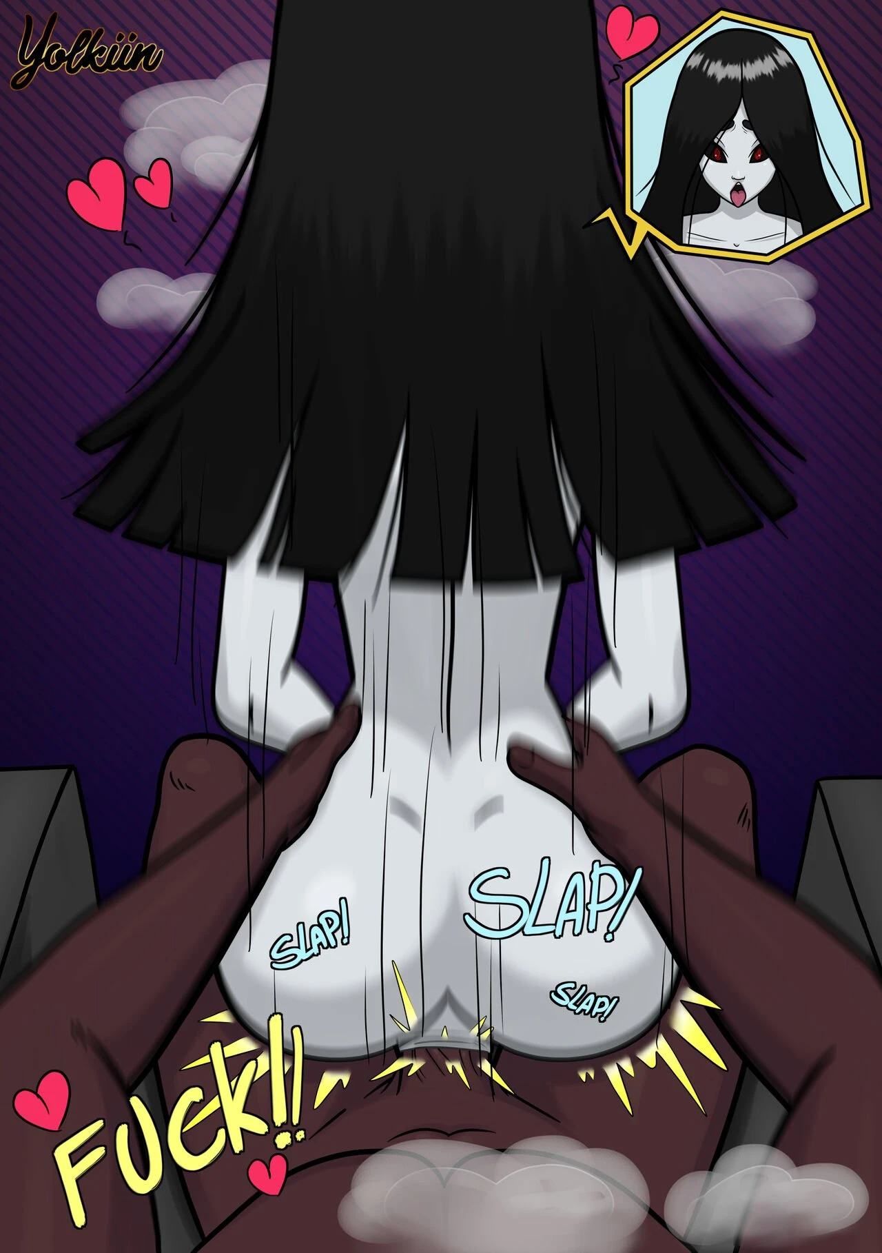 Sadako, Horny Ghost porn comic picture 9