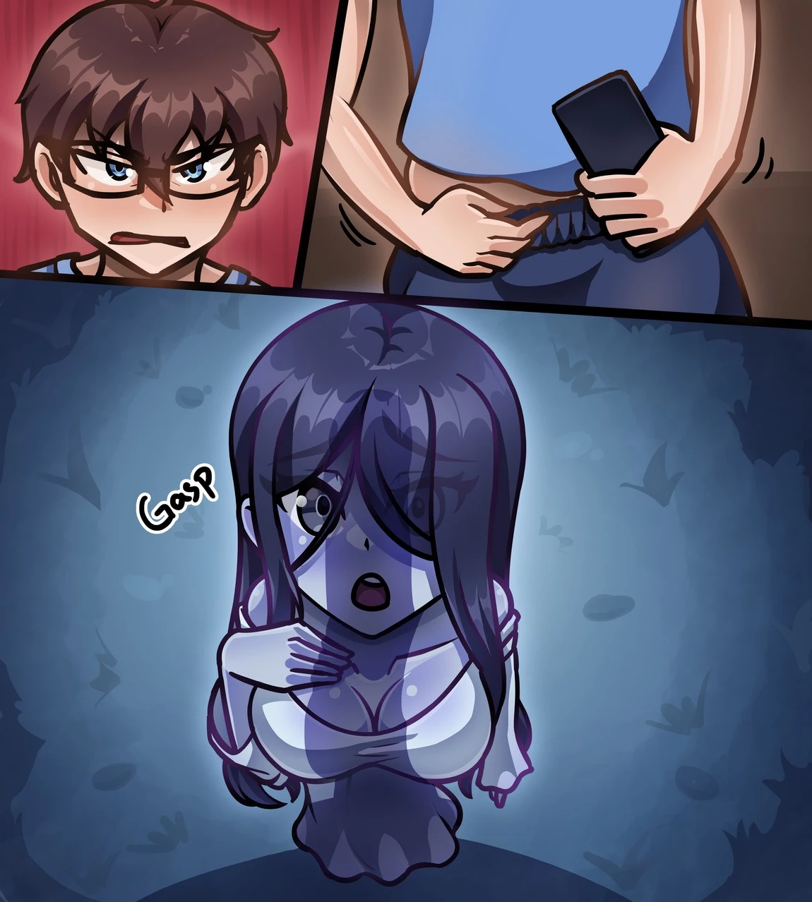 Sadako porn comic picture 4