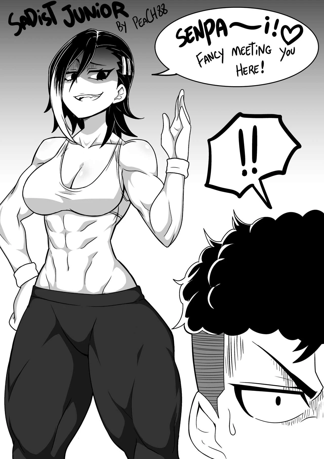 Sadist Junior porn comic picture 18