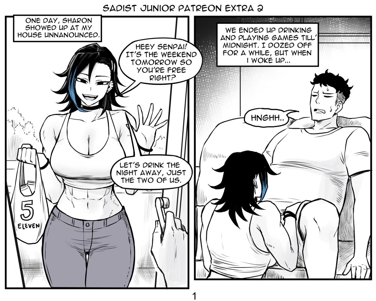 Sadist Junior porn comic picture 27