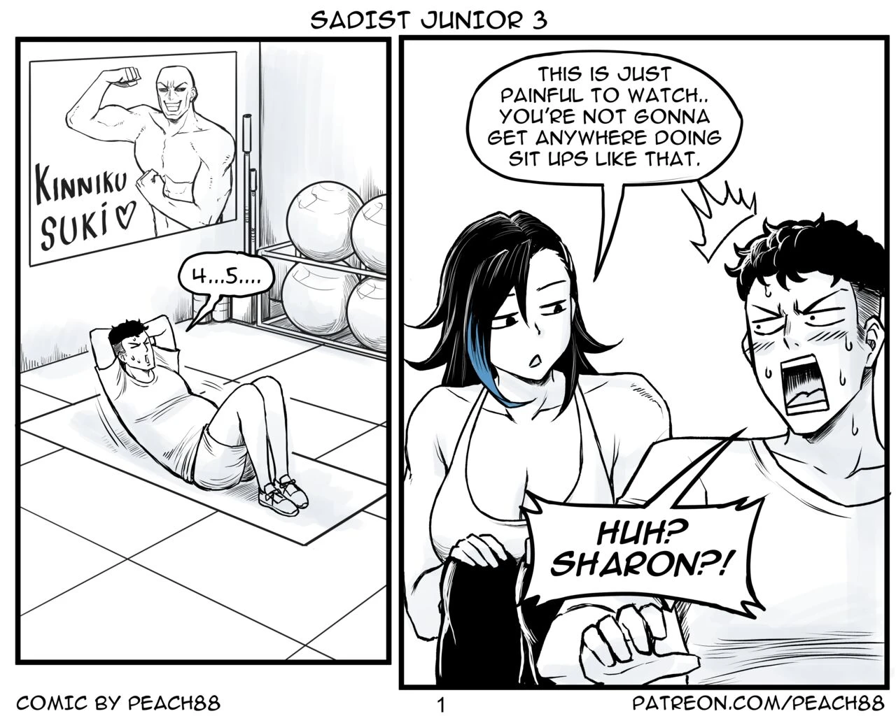 Sadist Junior porn comic picture 38