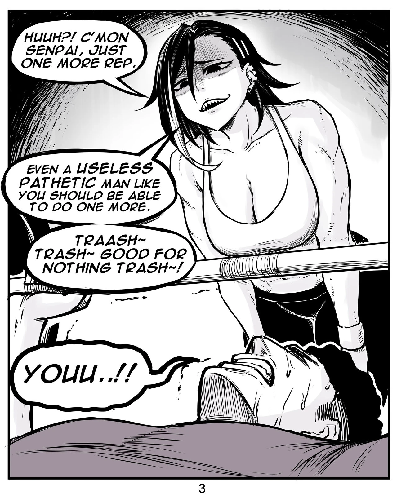 Sadist Junior porn comic picture 5