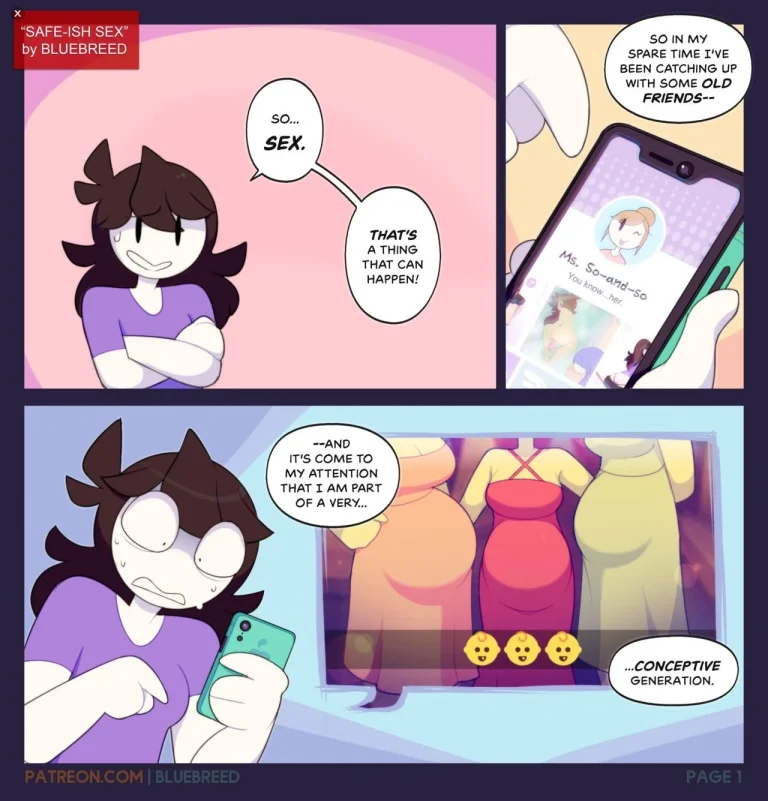 Safe-ish Sex (Ongoing) porn comic picture 2