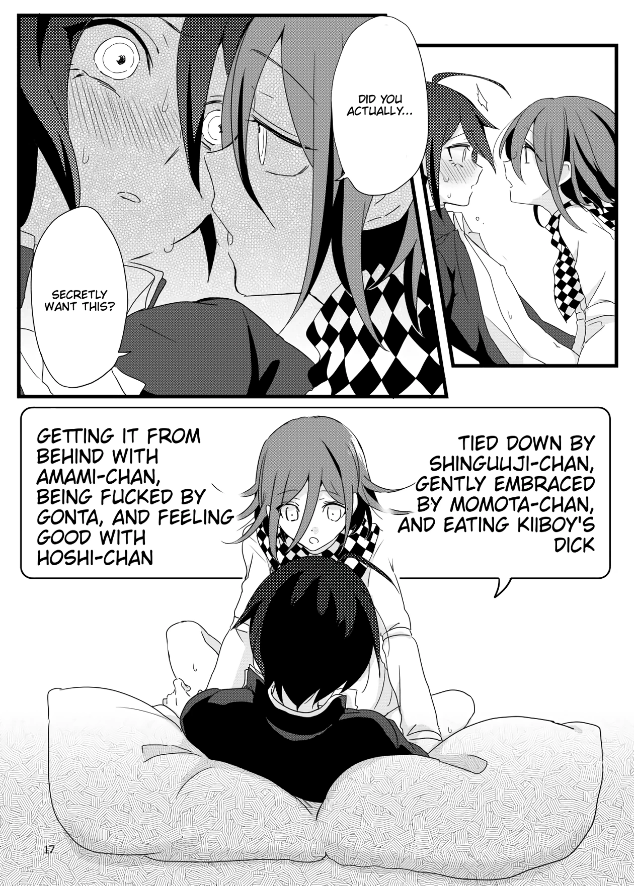 Saihara-kun became Everyone's Cum Dumpster | Saihara-kun ga mina-san no xxx ni erabaremashita porn comic picture 16