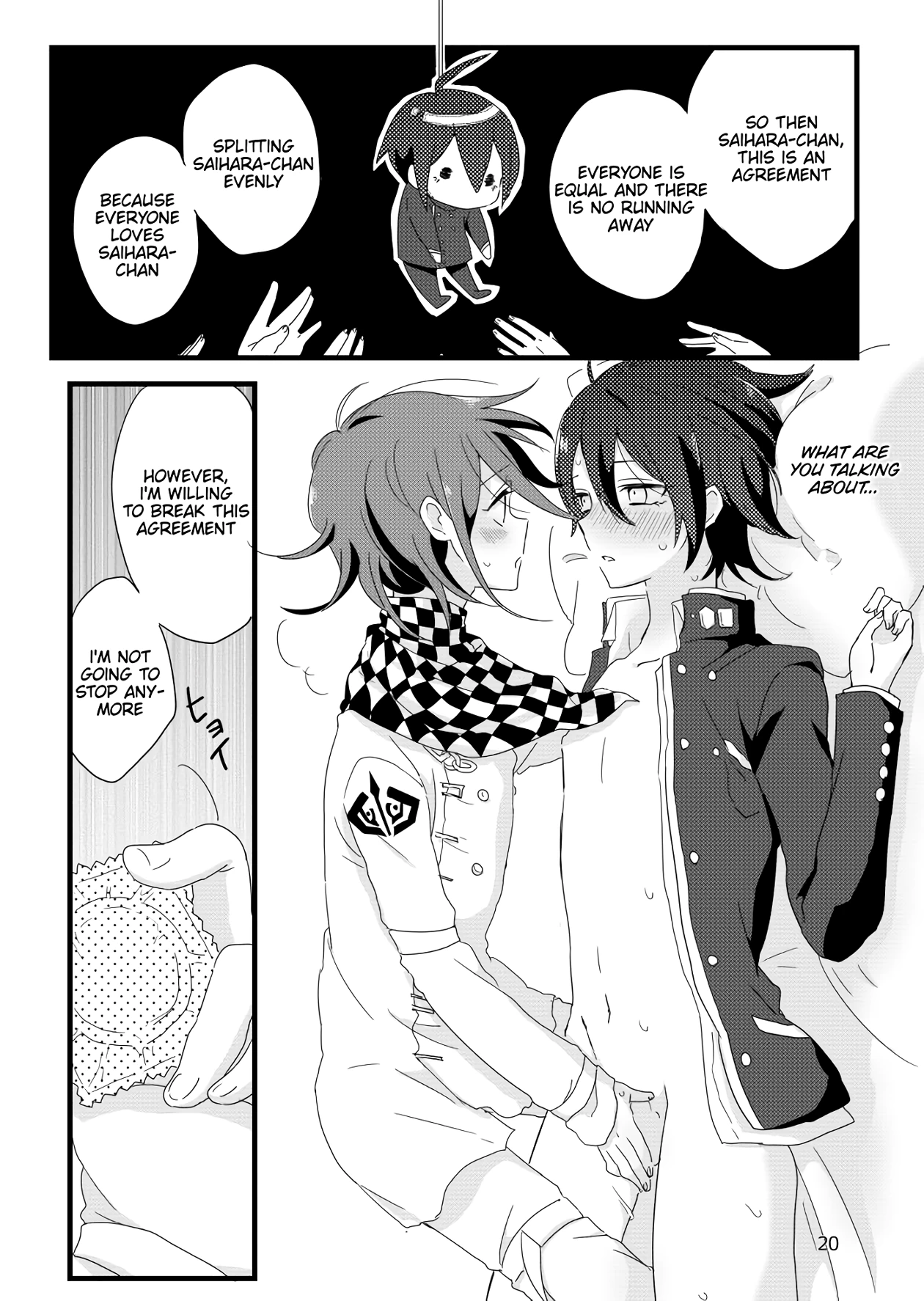 Saihara-kun became Everyone's Cum Dumpster | Saihara-kun ga mina-san no xxx ni erabaremashita porn comic picture 19