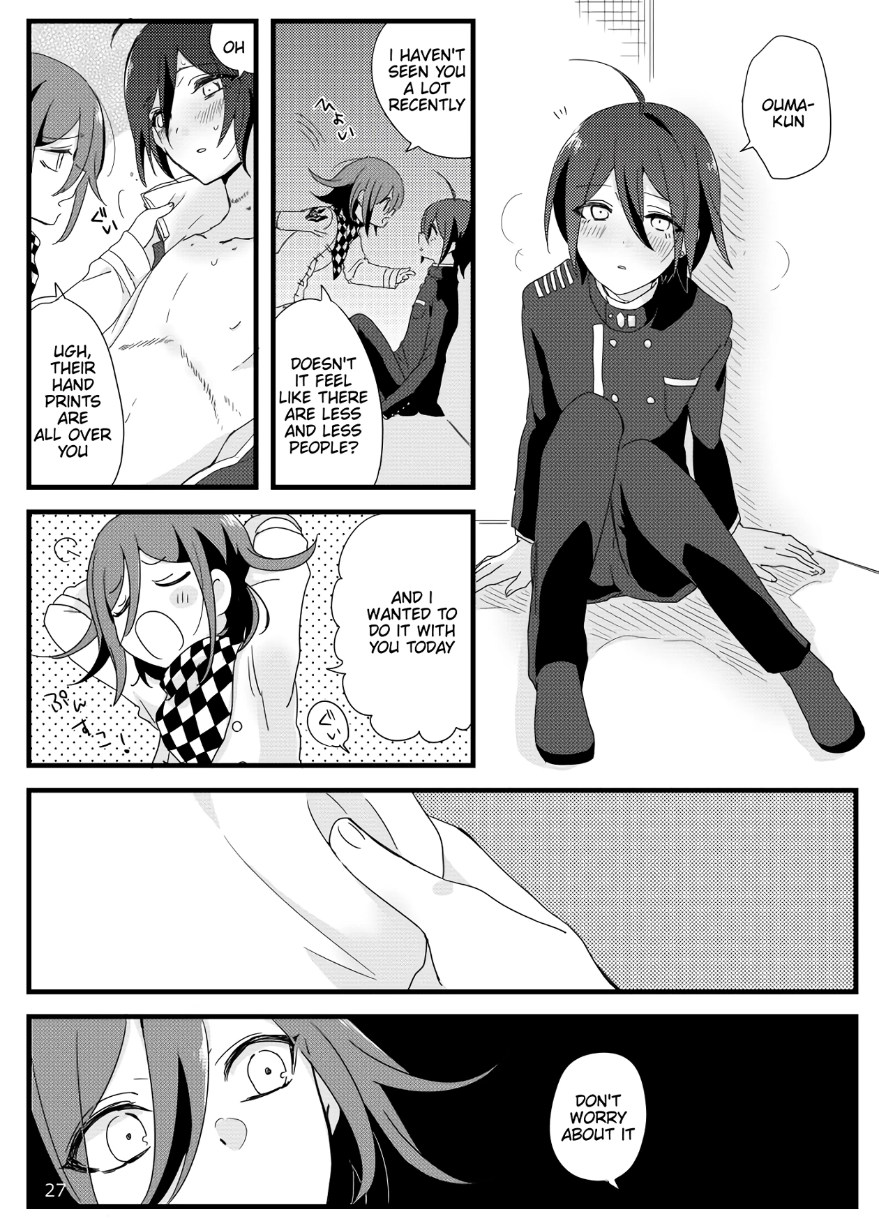 Saihara-kun became Everyone's Cum Dumpster | Saihara-kun ga mina-san no xxx ni erabaremashita porn comic picture 26