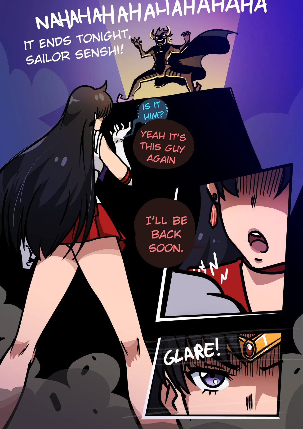 SAILOR MARS'D porn comic picture 1