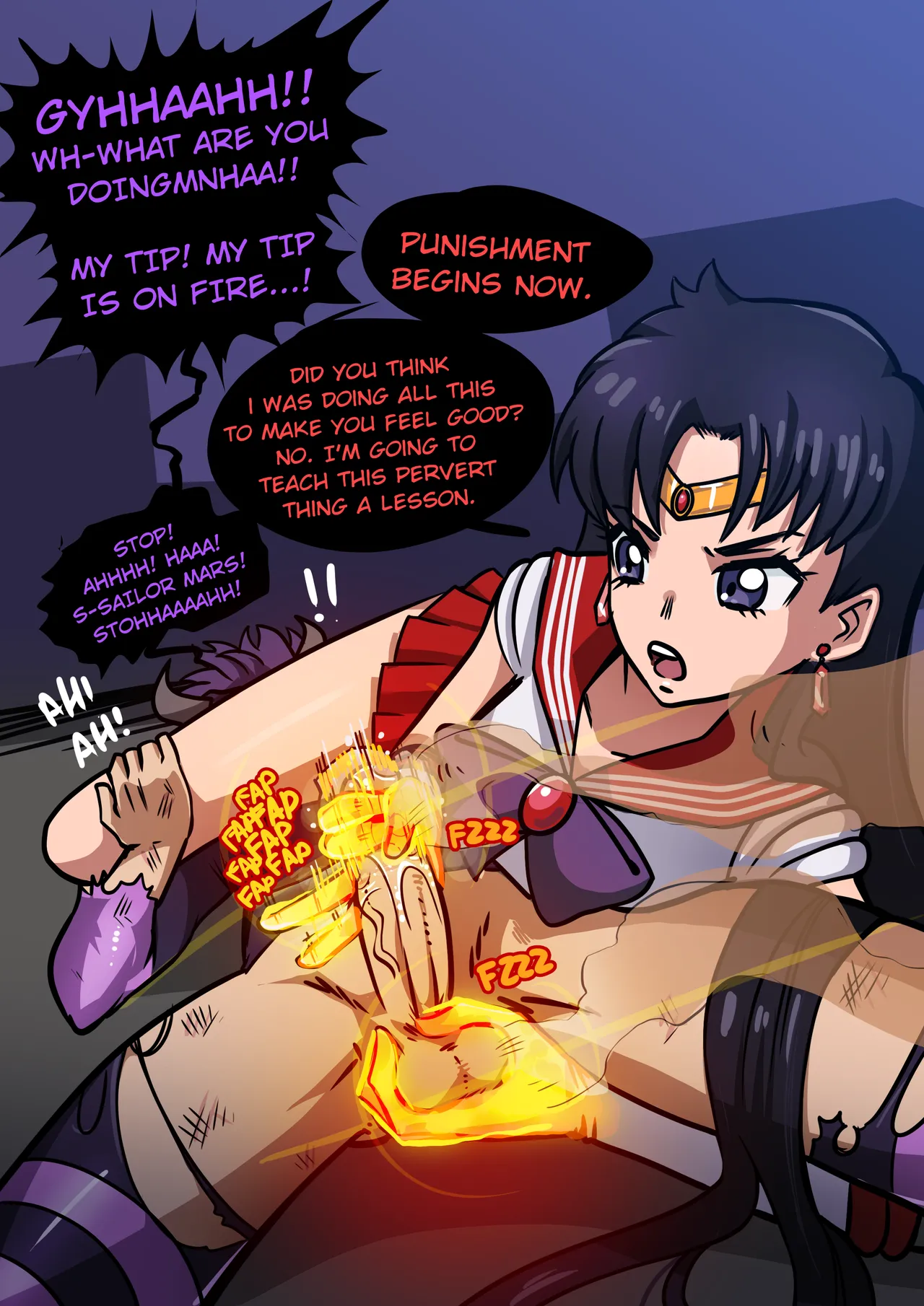 SAILOR MARS'D porn comic picture 4