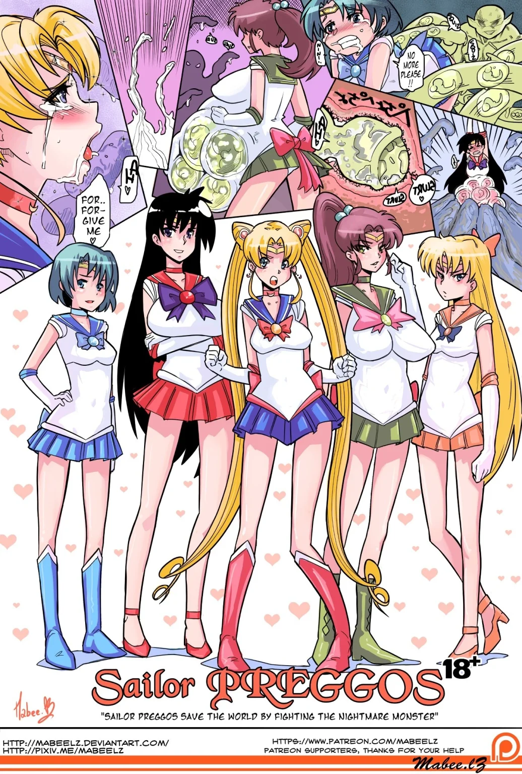 SailorPreggos porn comic picture 1