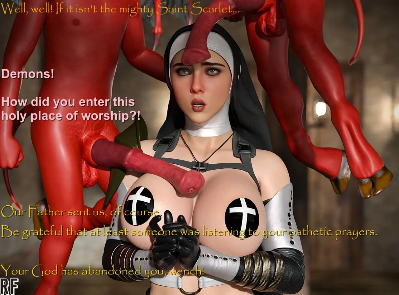Saint vs. Lil Demons porn comic picture 2