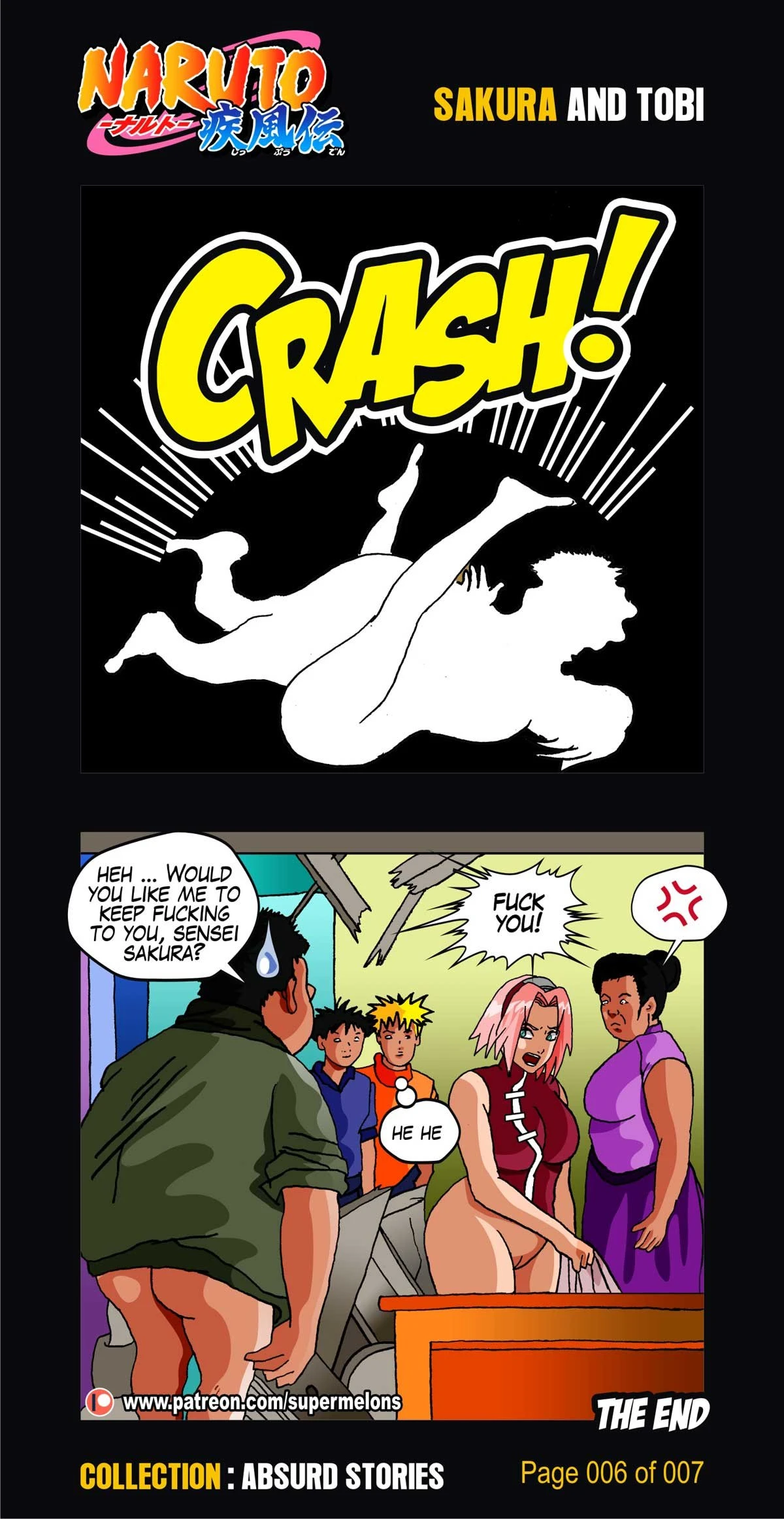 Sakura and Tobi porn comic picture 7