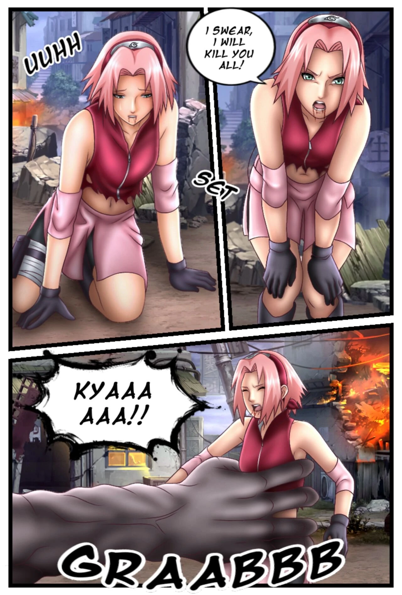 SAKURA porn comic picture 10