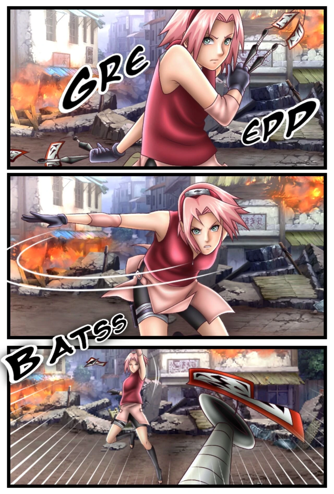 SAKURA porn comic picture 4