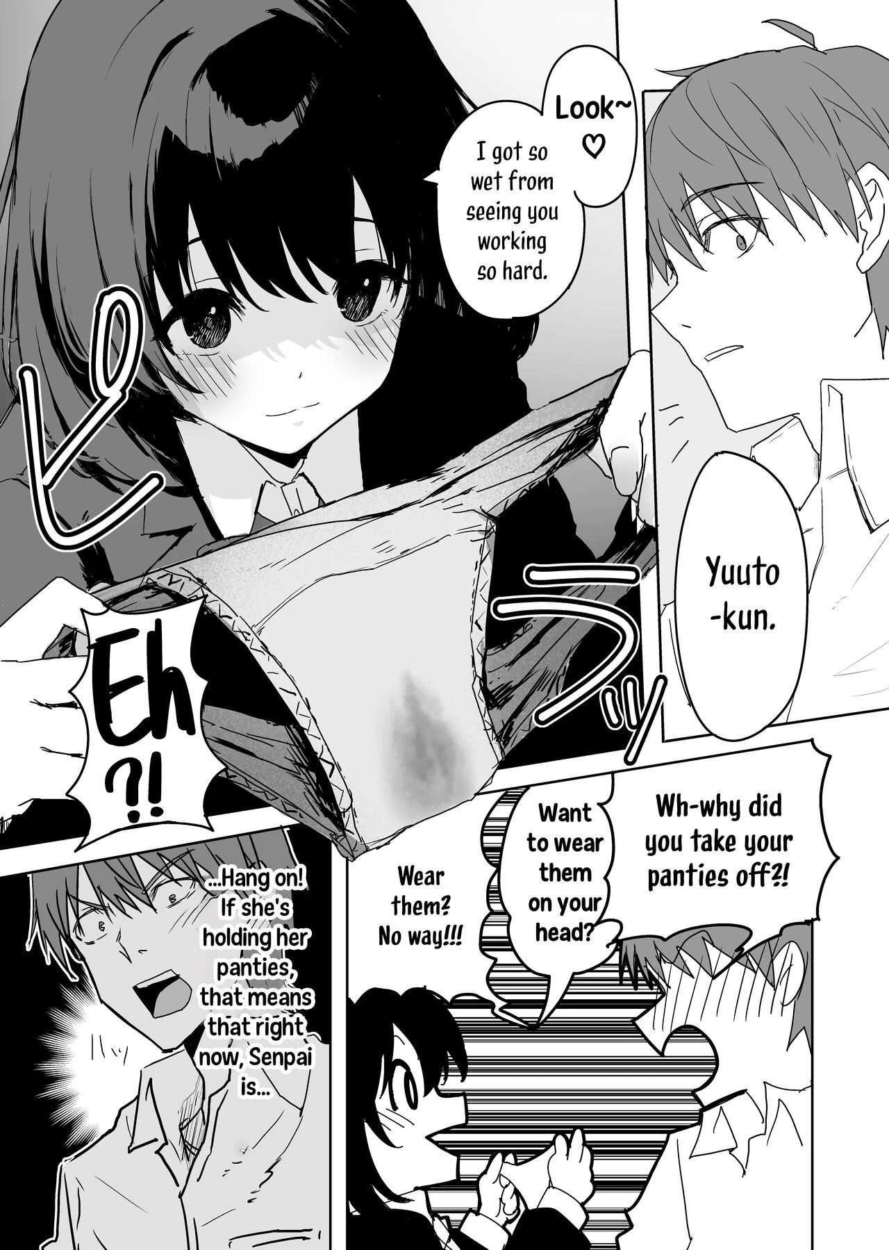 Sakuraba-Senpai Likes to Expose Herself to Me 2 | Sakuraba Senpai wa Misetagari porn comic picture 4