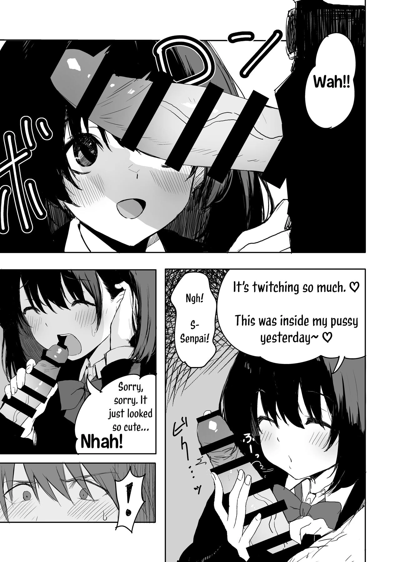 Sakuraba-Senpai Likes to Expose Herself to Me 2 | Sakuraba Senpai wa Misetagari porn comic picture 6