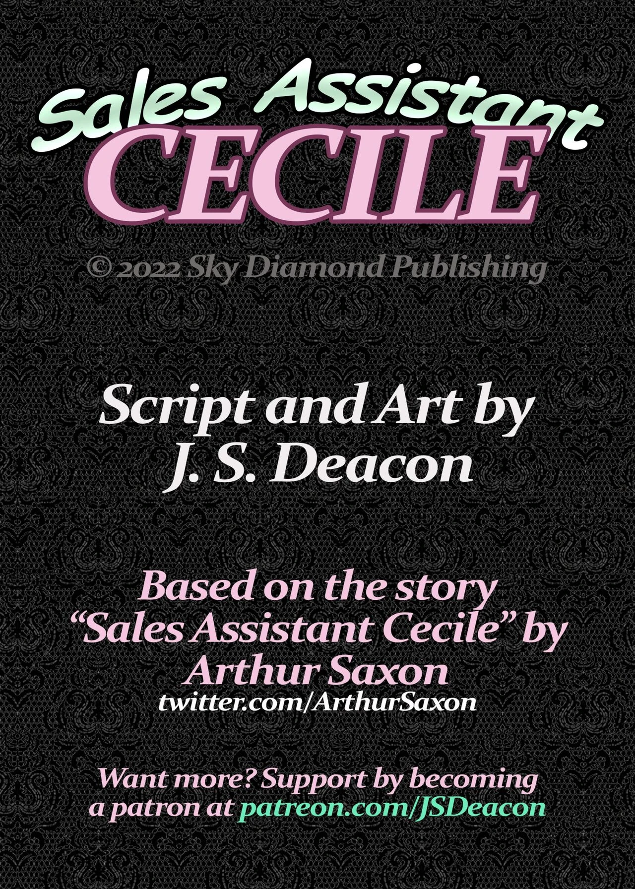 Sales Assistant Cecile porn comic picture 2
