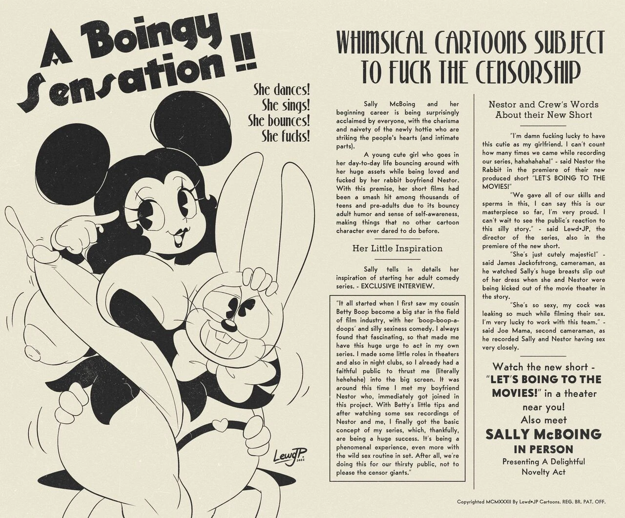 Sally McBoing porn comic picture 11