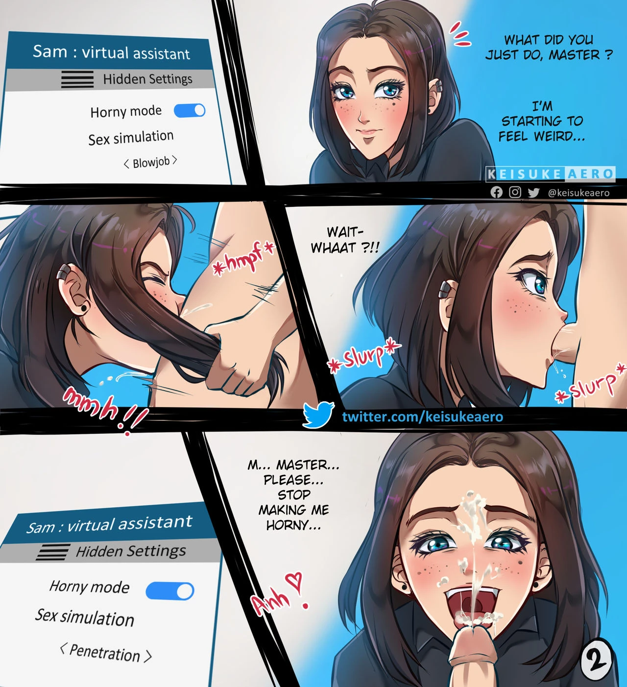 Sam porn comic picture 2