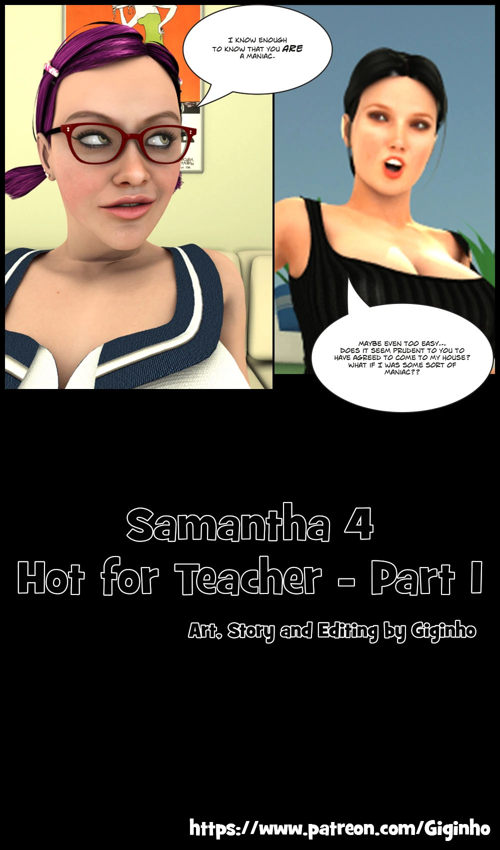 Samantha 04 - Hot for Teacher porn comic picture 3