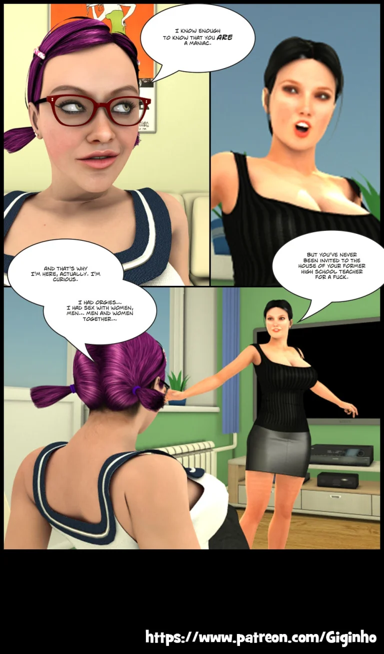 Samantha 04 - Hot for Teacher porn comic picture 4