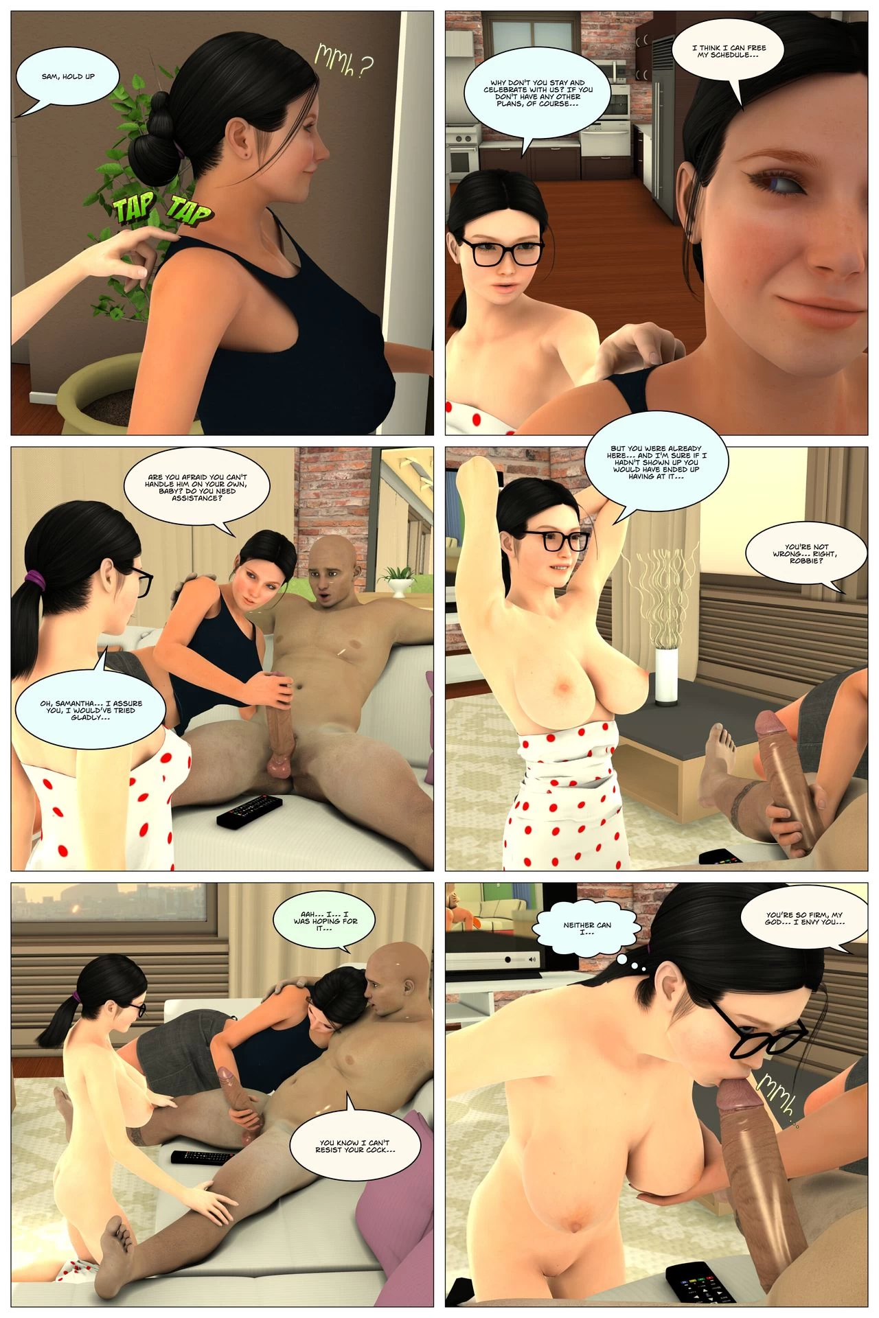 Samantha 06 - Handover porn comic picture 4