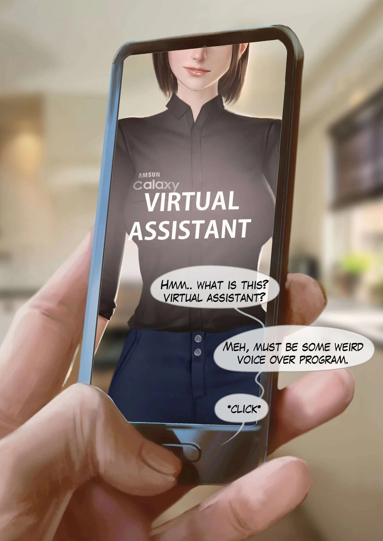 Samsung Sam Assistant porn comic picture 2