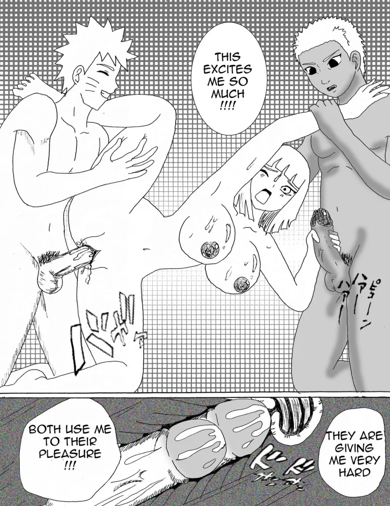 Samui's friends porn comic picture 14