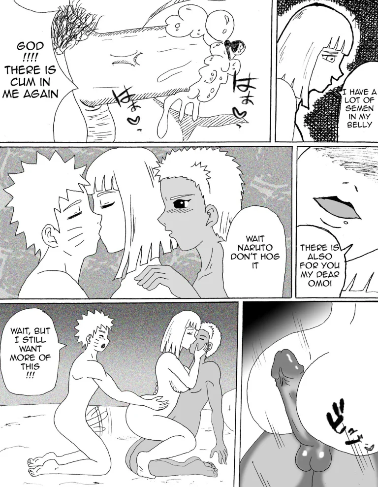 Samui's friends porn comic picture 15
