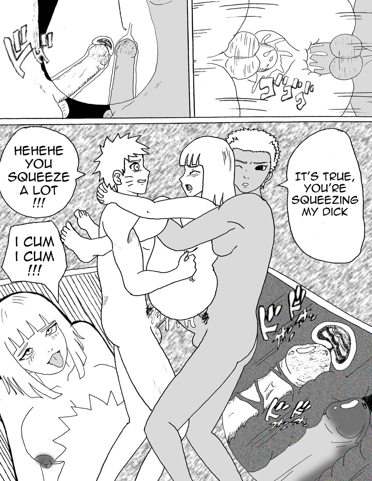 Samui's friends porn comic picture 18