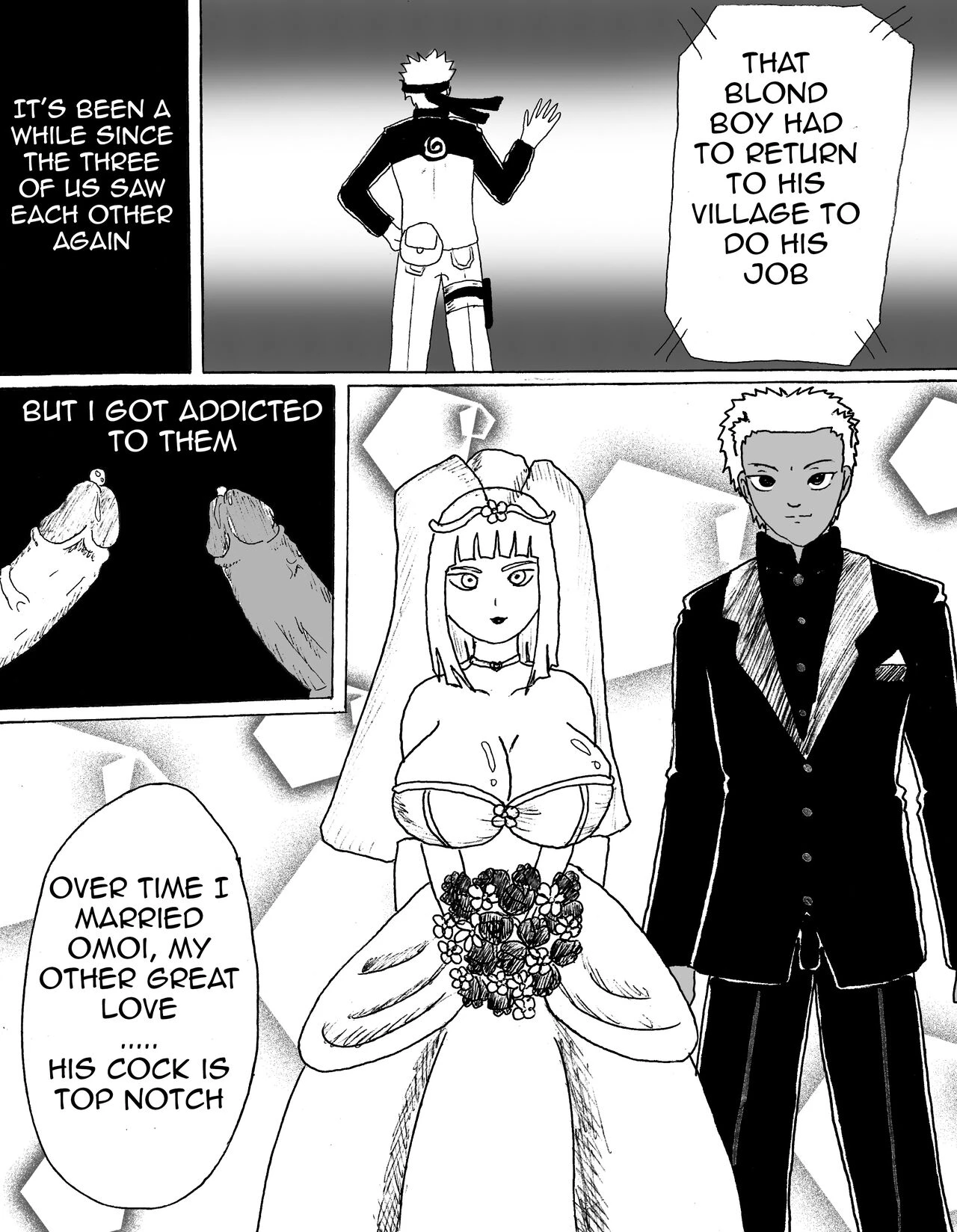 Samui's friends porn comic picture 21