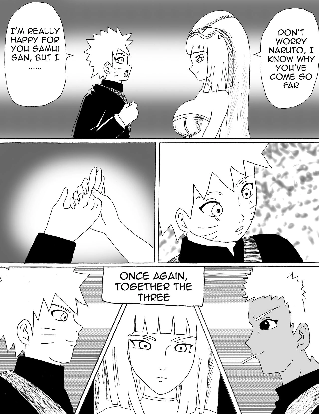 Samui's friends porn comic picture 23