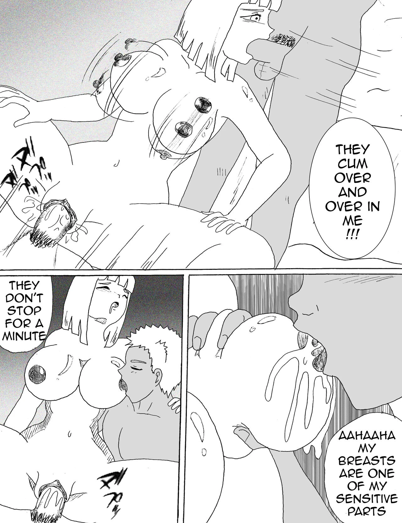 Samui's friends porn comic picture 33