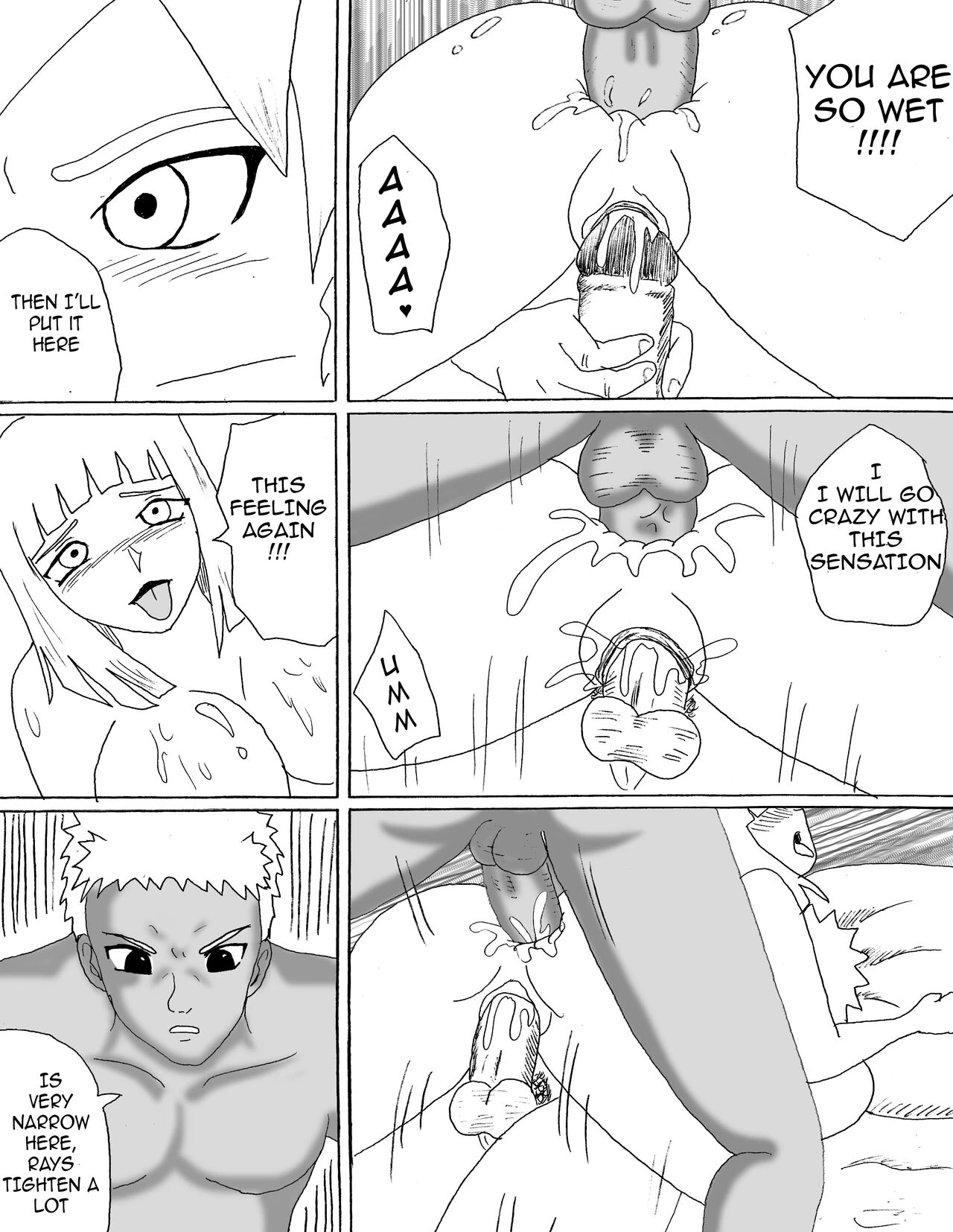 Samui's friends porn comic picture 38