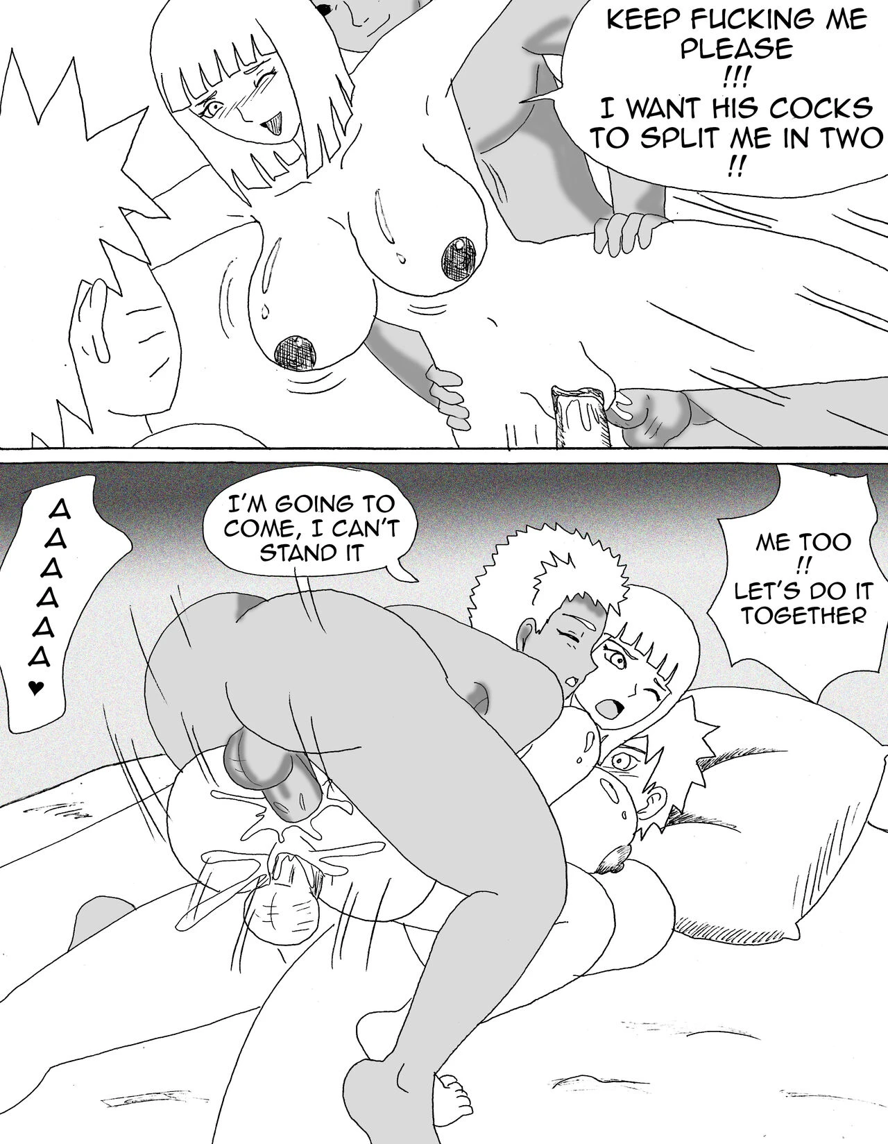 Samui's friends porn comic picture 39