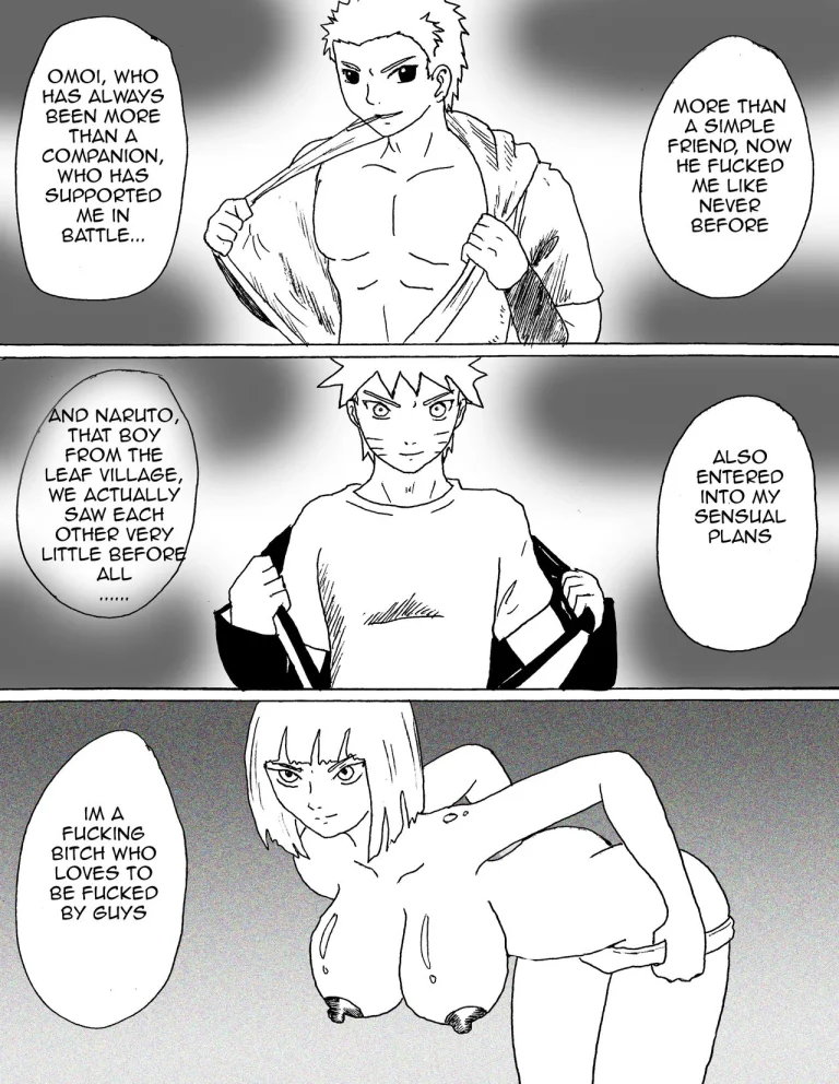 Samui's friends porn comic picture 4