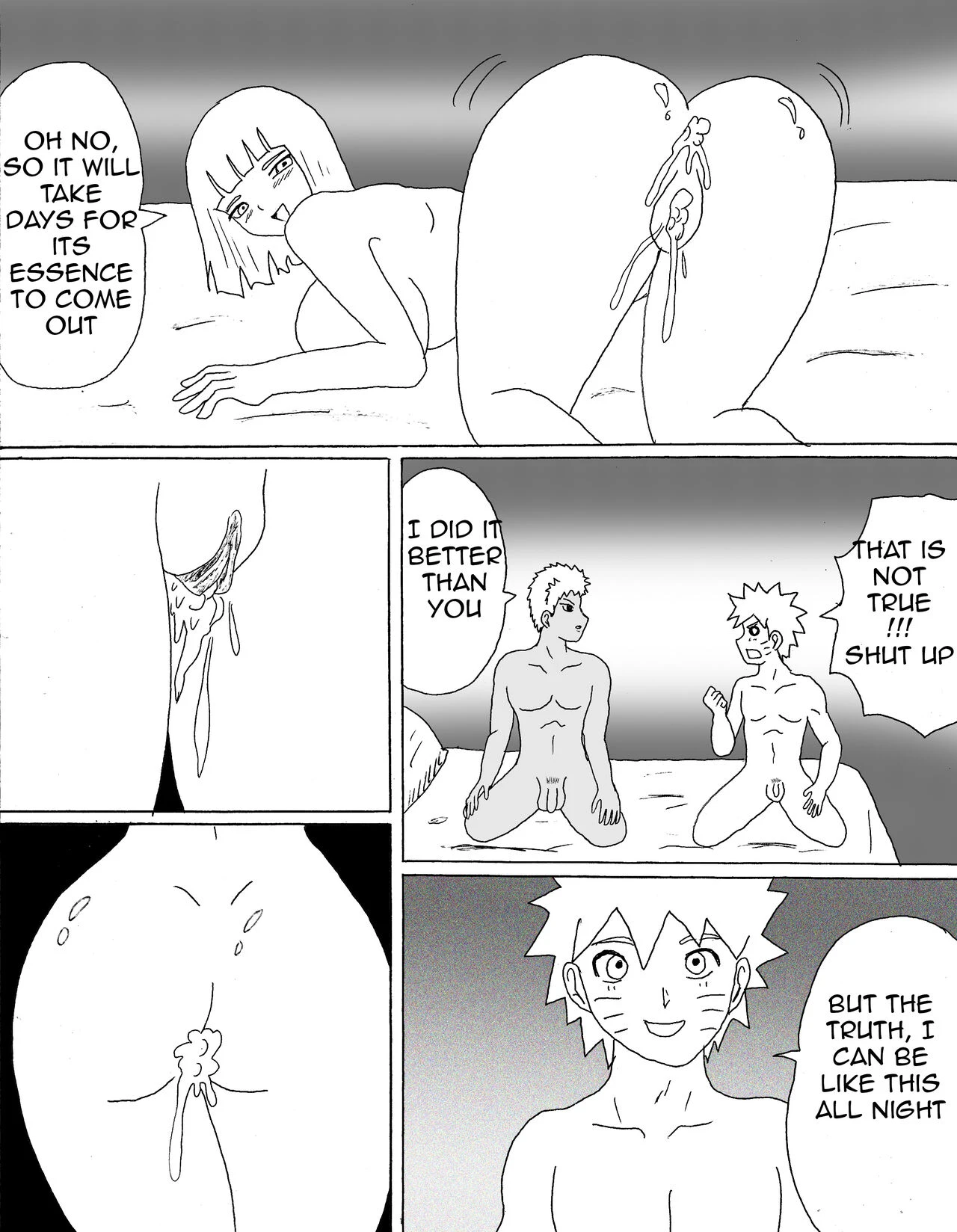 Samui's friends porn comic picture 41