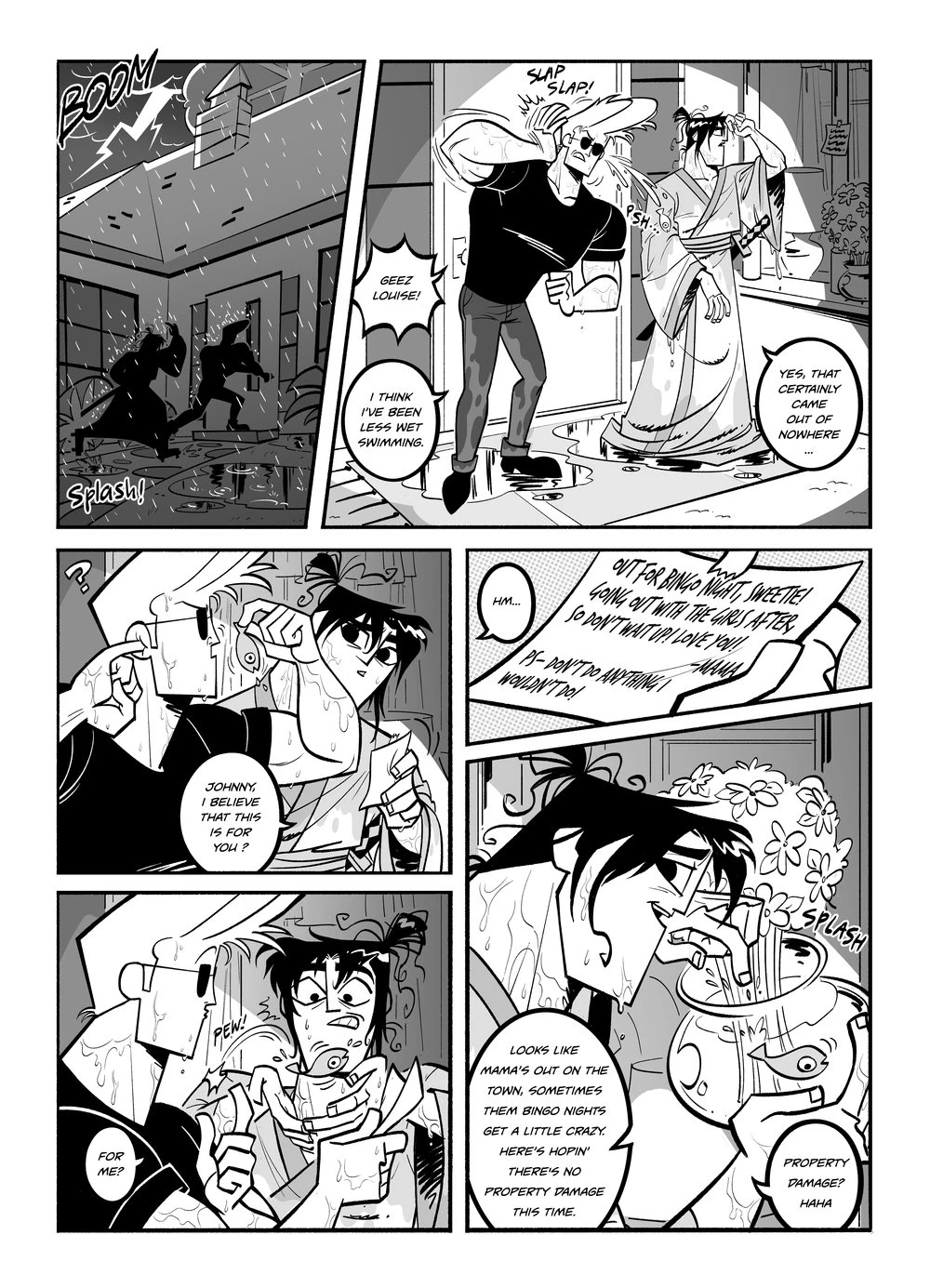 Samurai Bravo porn comic picture 2