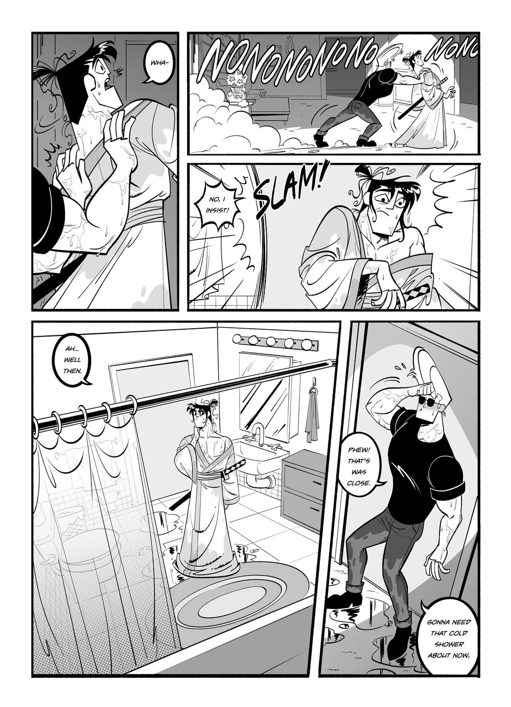 Samurai Bravo porn comic picture 4