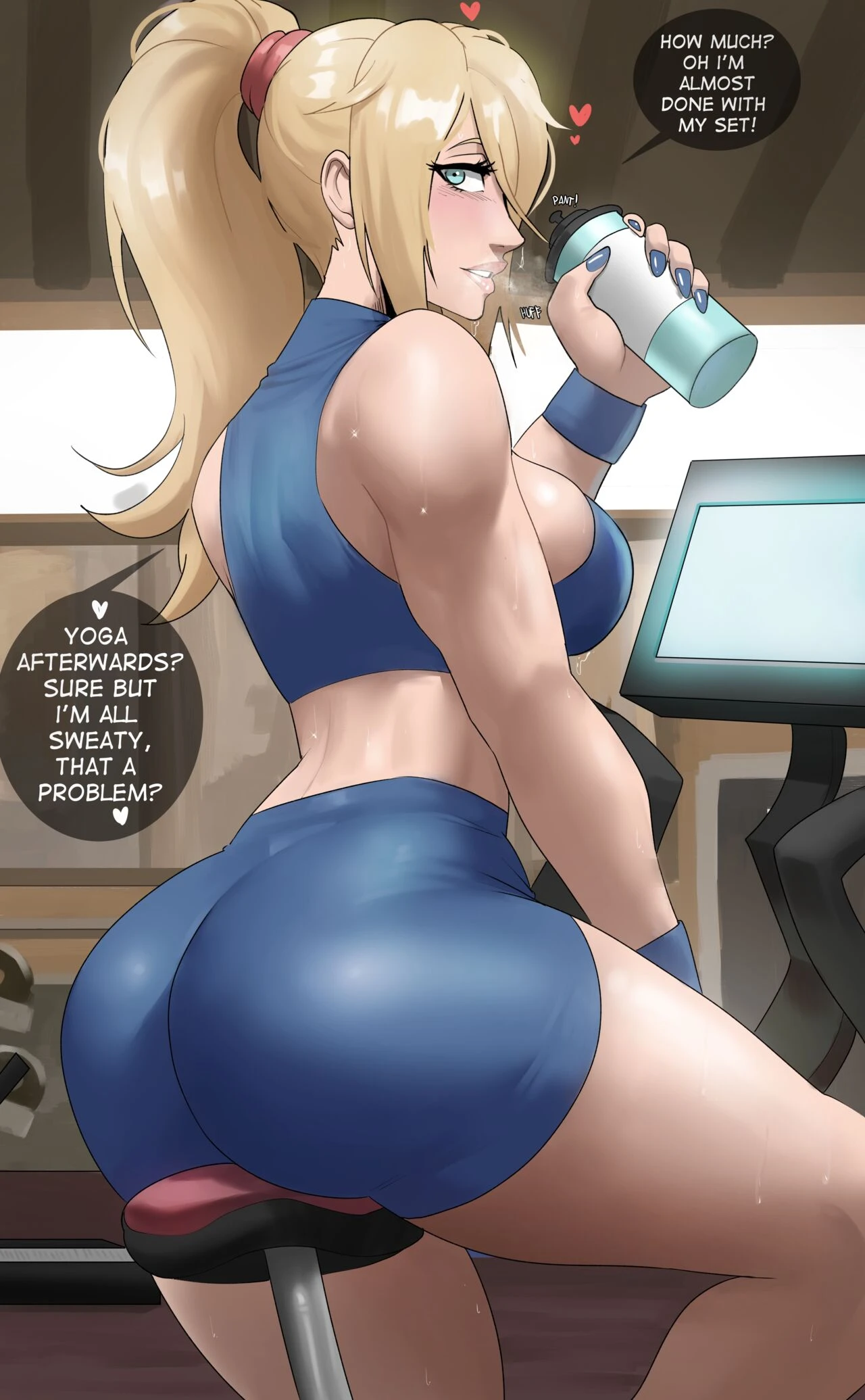 Samus (Echo Saber) porn comic picture 1