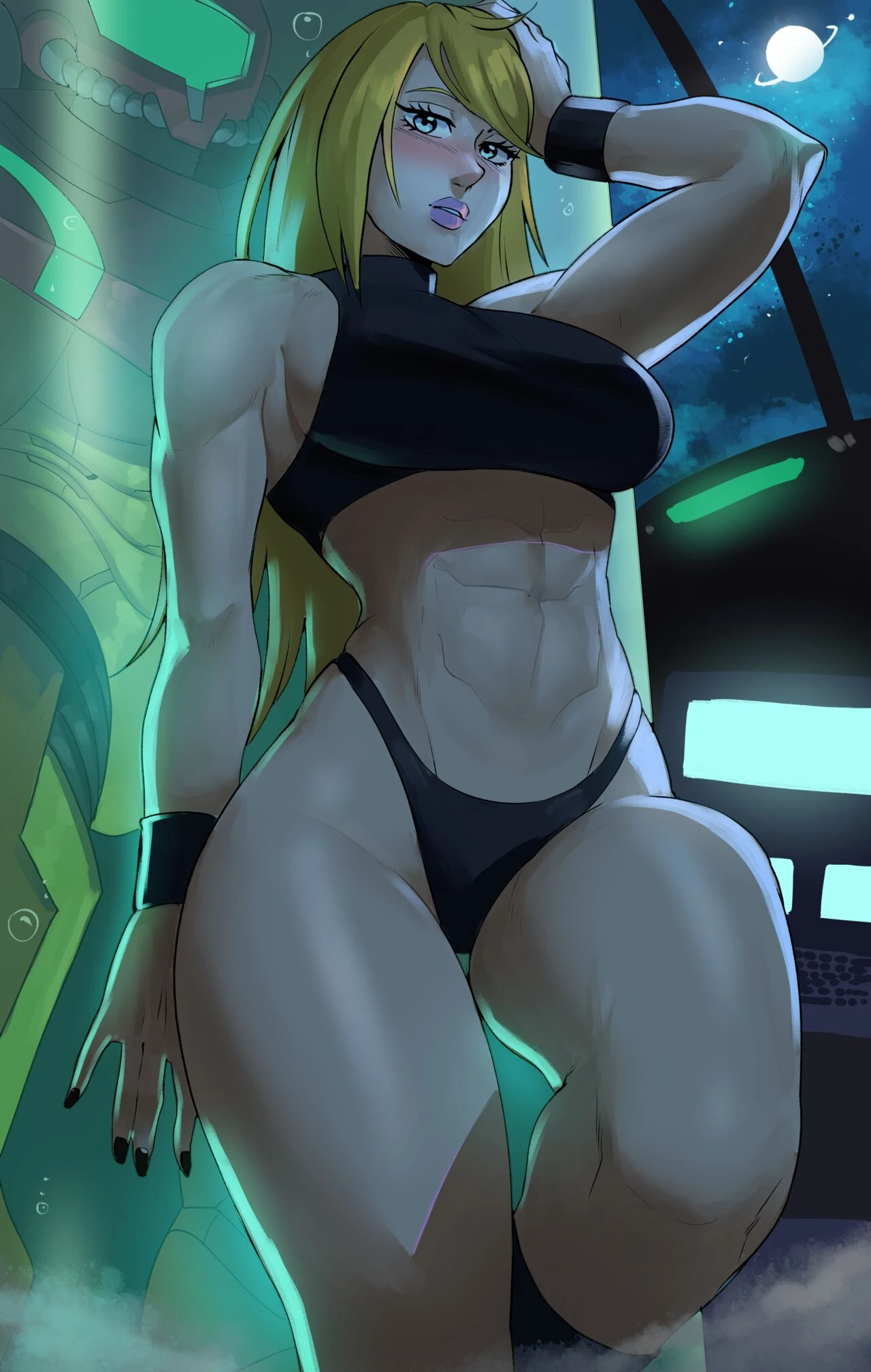 Samus (Echo Saber) porn comic picture 15