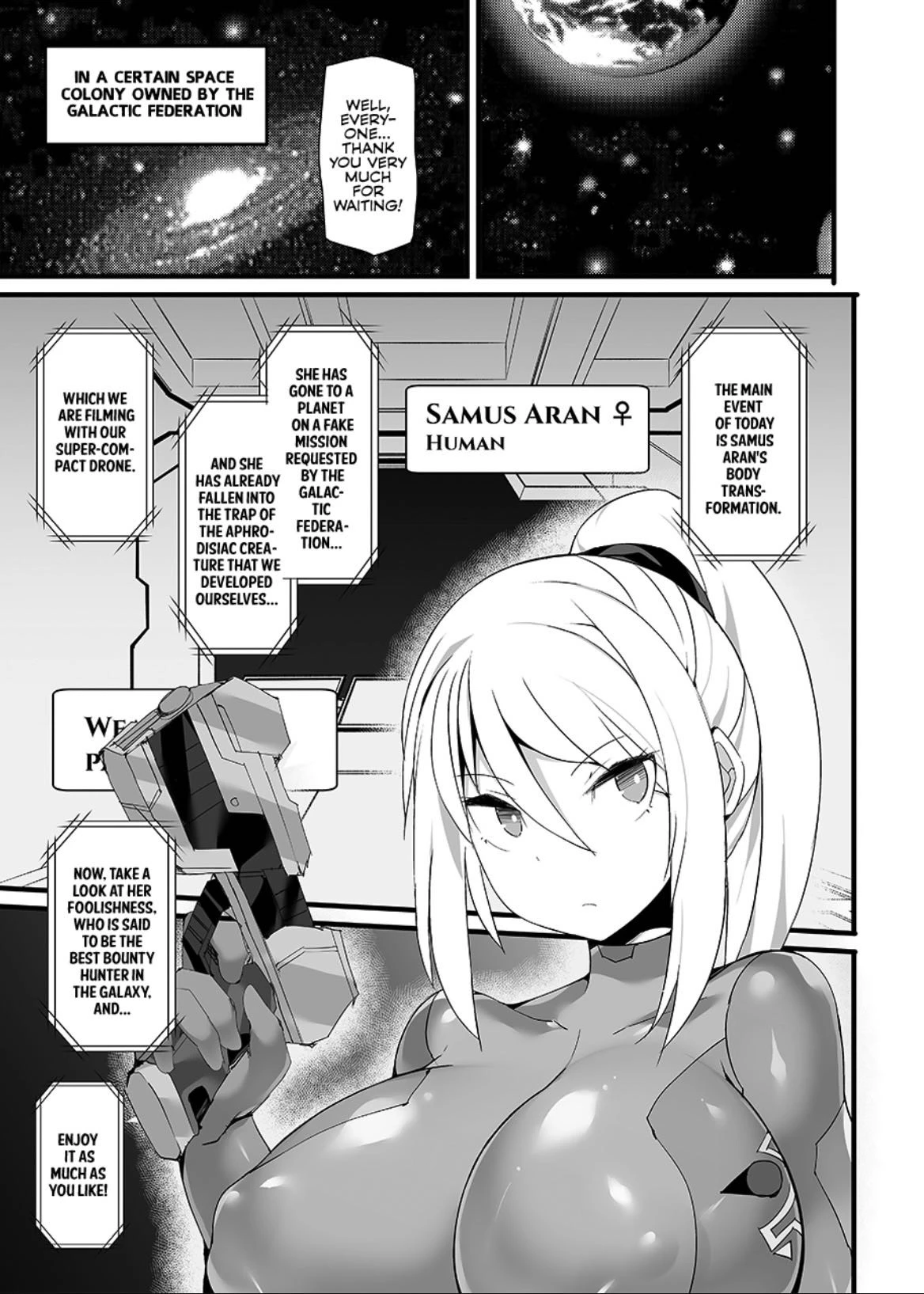 Samus Sensory System OFF! porn comic picture 7