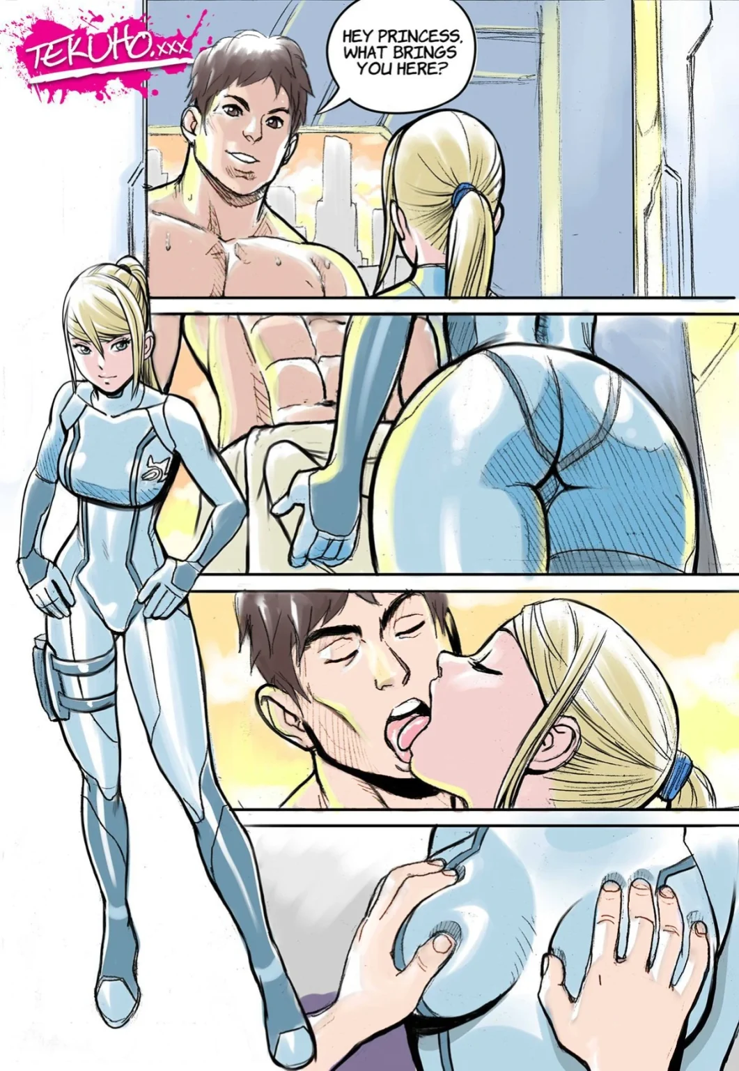 Samus XXX (BLEACHED) porn comic picture 1