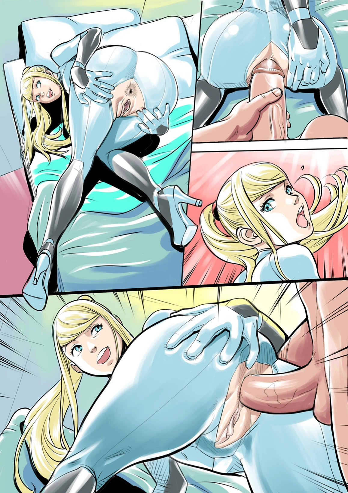 Samus XXX (BLEACHED) porn comic picture 5