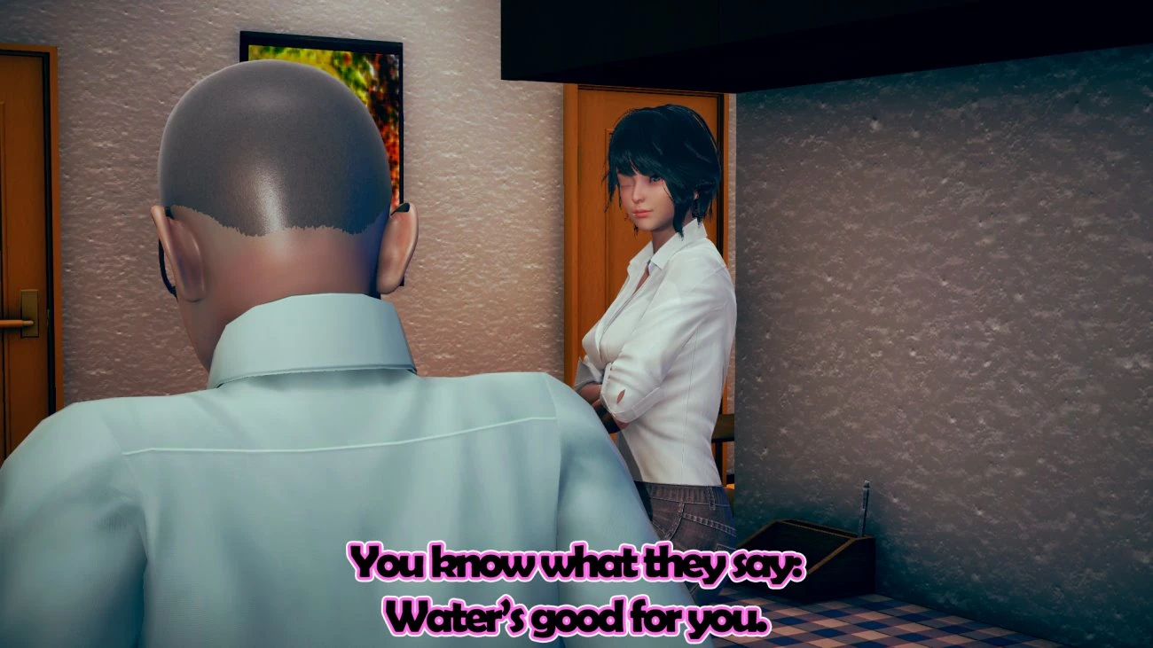 Sanada and her Uncle porn comic picture 3