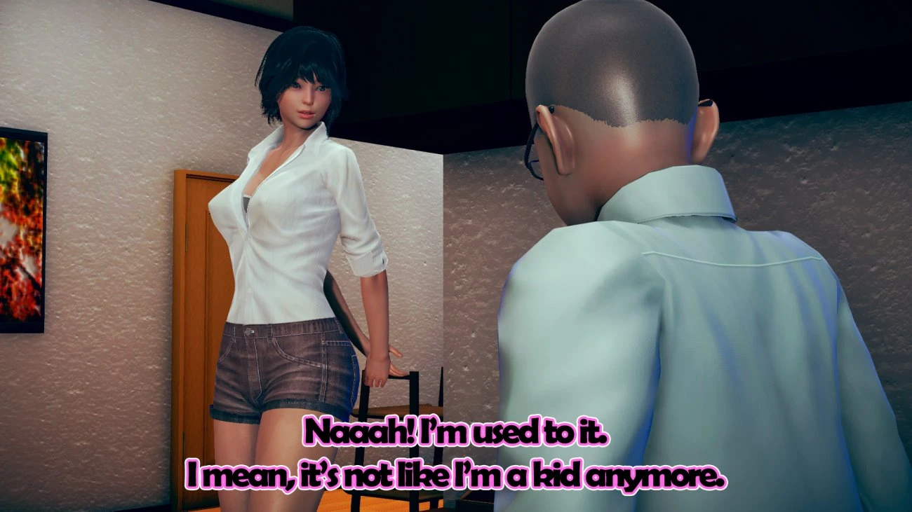 Sanada and her Uncle porn comic picture 6