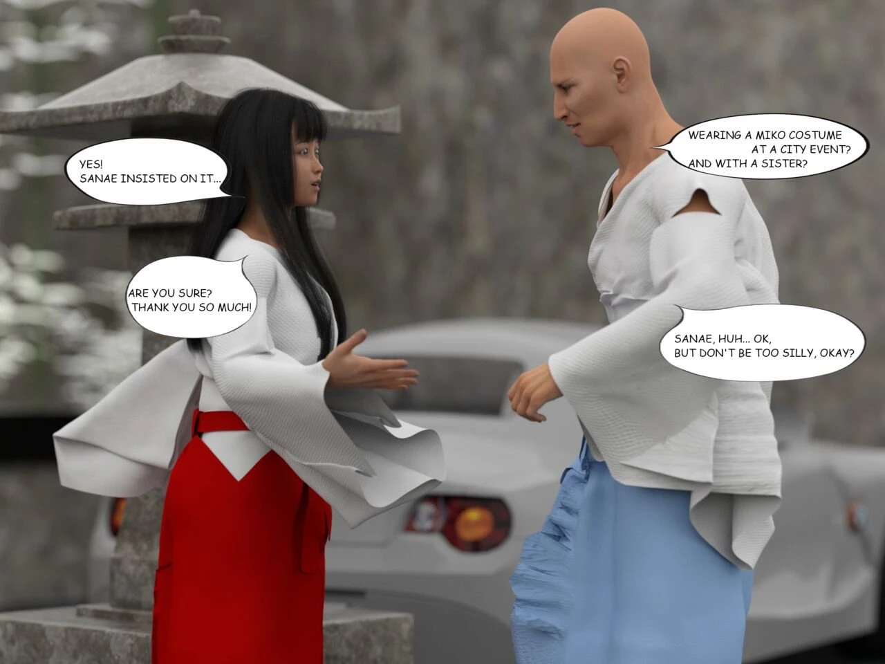 Sanae and Kanae -Piece of Succubus- porn comic picture 14