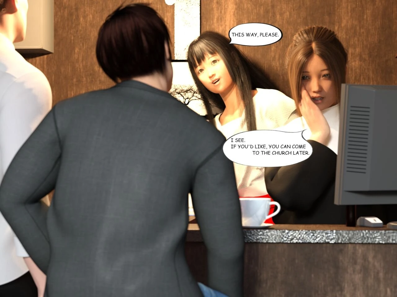 Sanae and Kanae -Piece of Succubus- porn comic picture 16